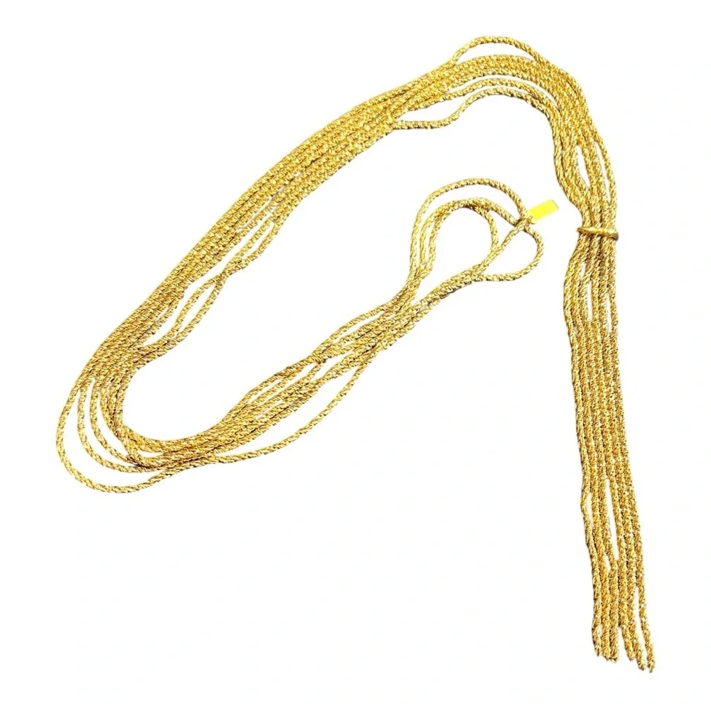 Sezane Gold Layered Necklace - Picture 2 of 6